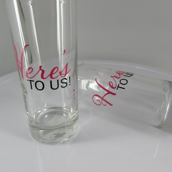 Here's TO US 2.5 oz. Shot Glass Set - Picture 4 of 5